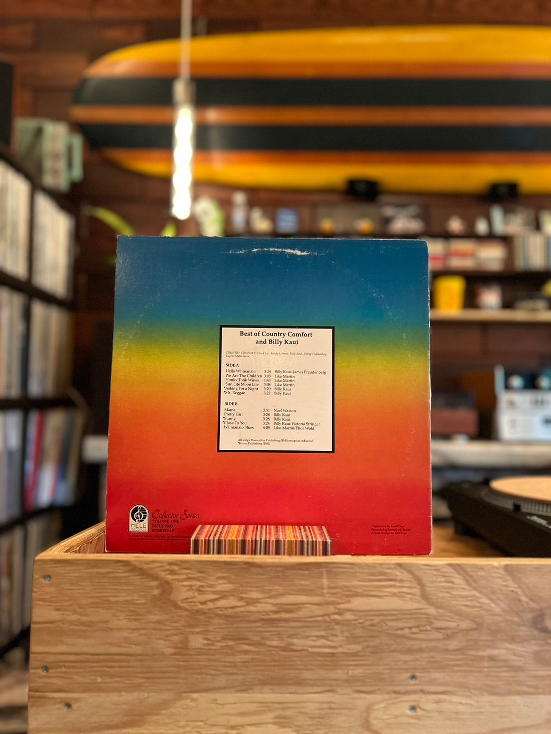 COUNTRY COMFORT BILLY KAUI / BEST OF COUNTRY COMFORT BILLY KAUI