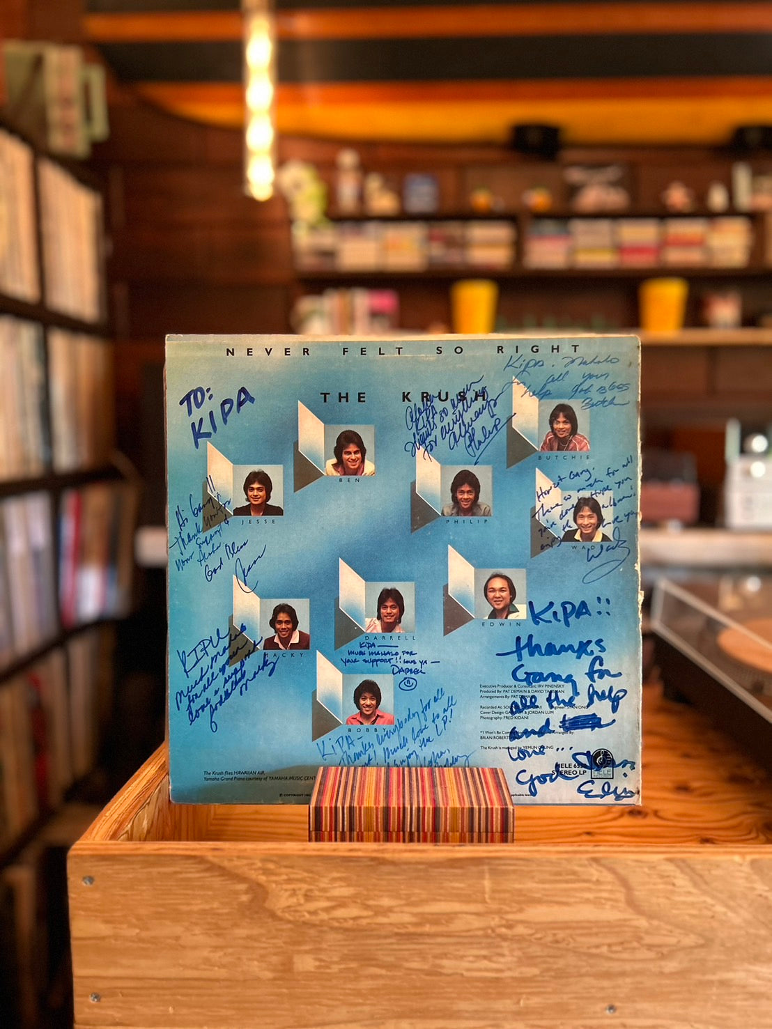 THE KRUSH  / NEVER FELT SO RIGHT