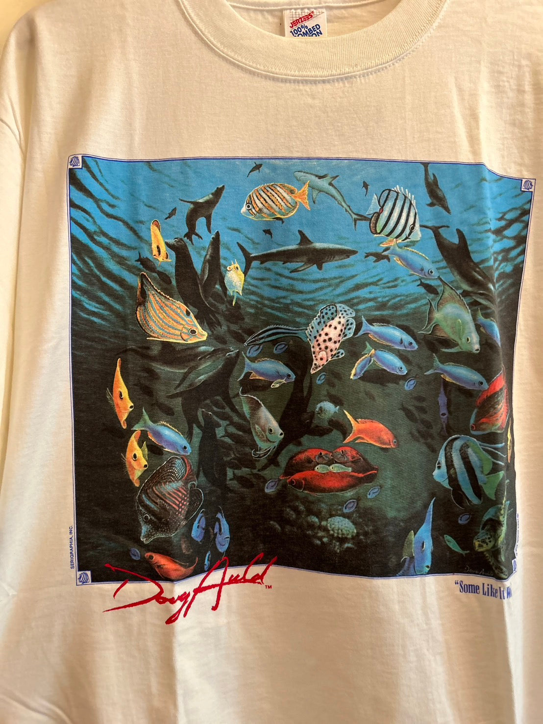 90s DOUG AULD SOME LIKE IT WET MARILYN MONROE TEE