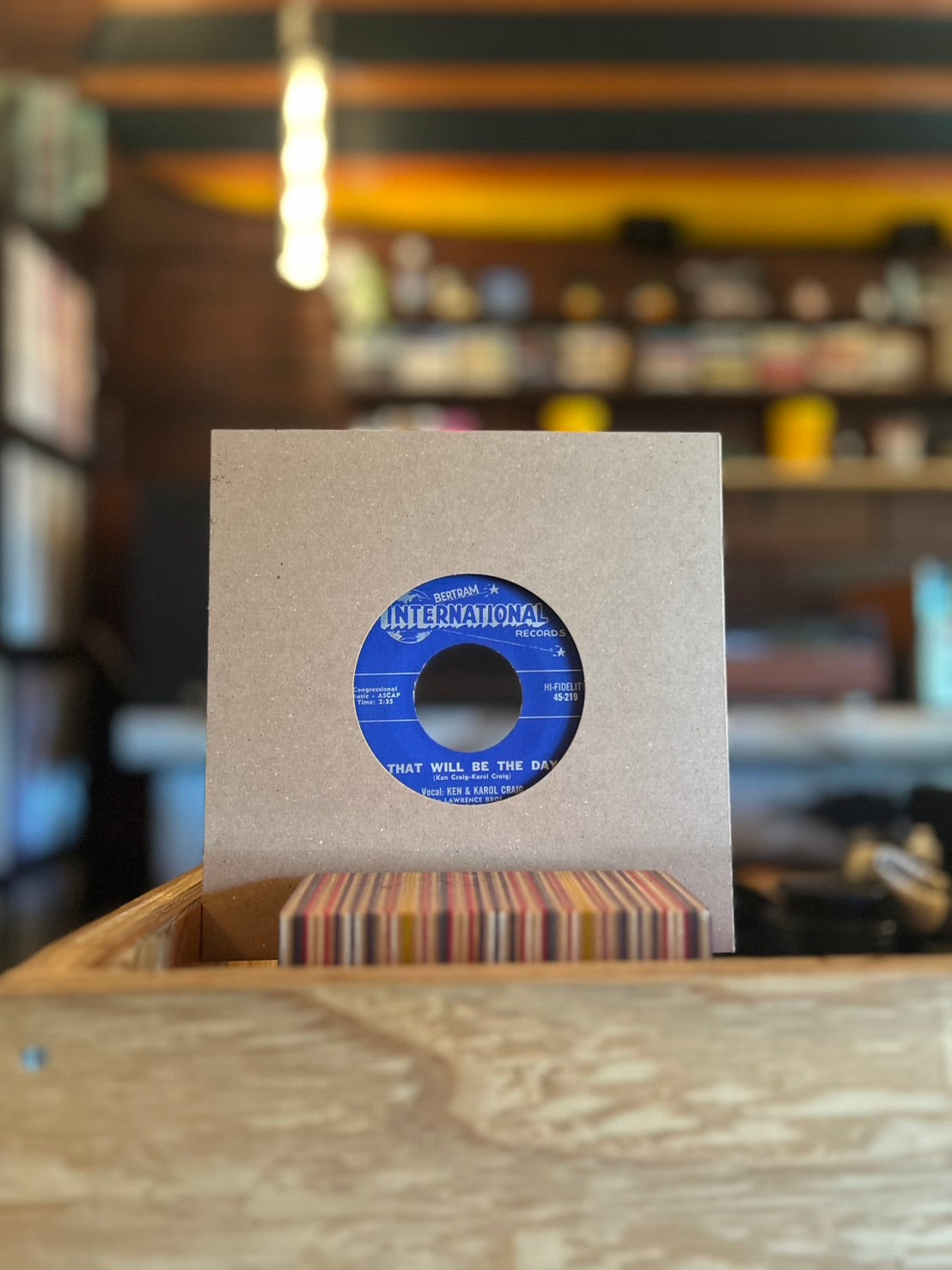 KEN & KAROL CRAIG with THE LAWRENCE BROS COMBO / I DREAMED YOU'D GONE