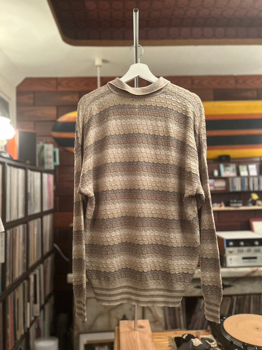 LORENZO BORDER KNIT MADE IN ITALY