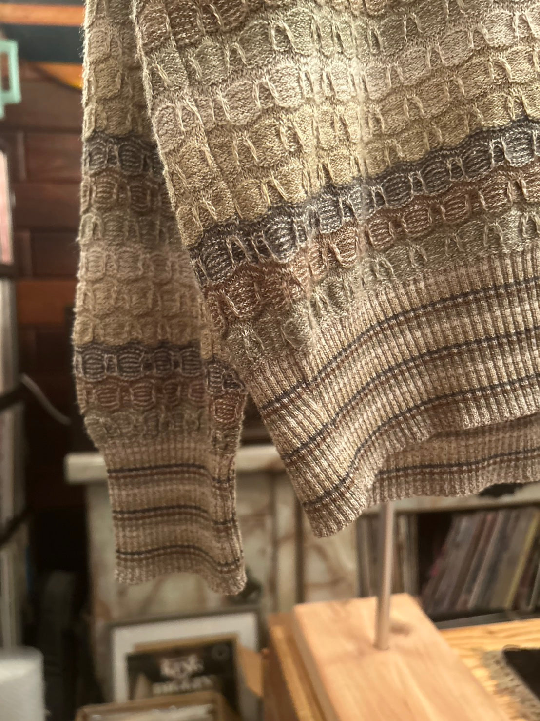 LORENZO BORDER KNIT MADE IN ITALY