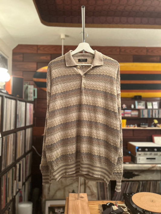 LORENZO BORDER KNIT MADE IN ITALY