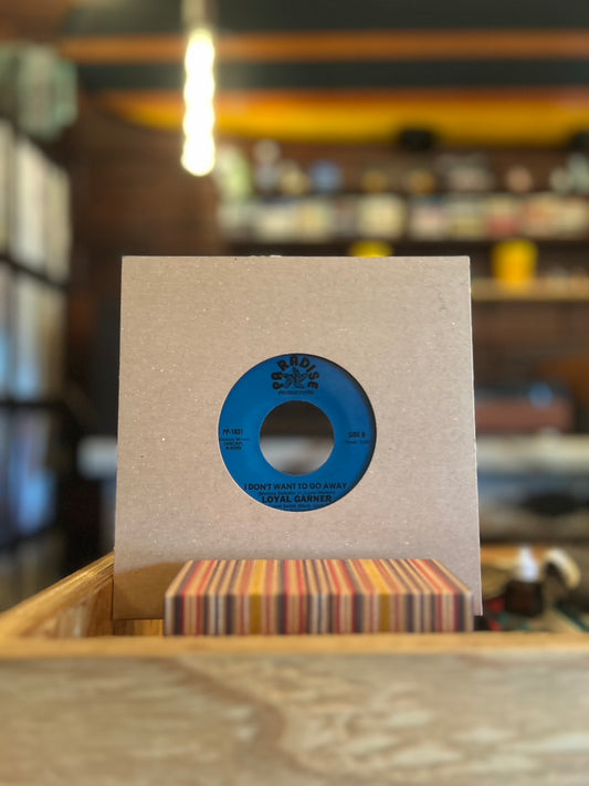 LOYAL GARNER / I DON'T WANT TO GO AWAY
