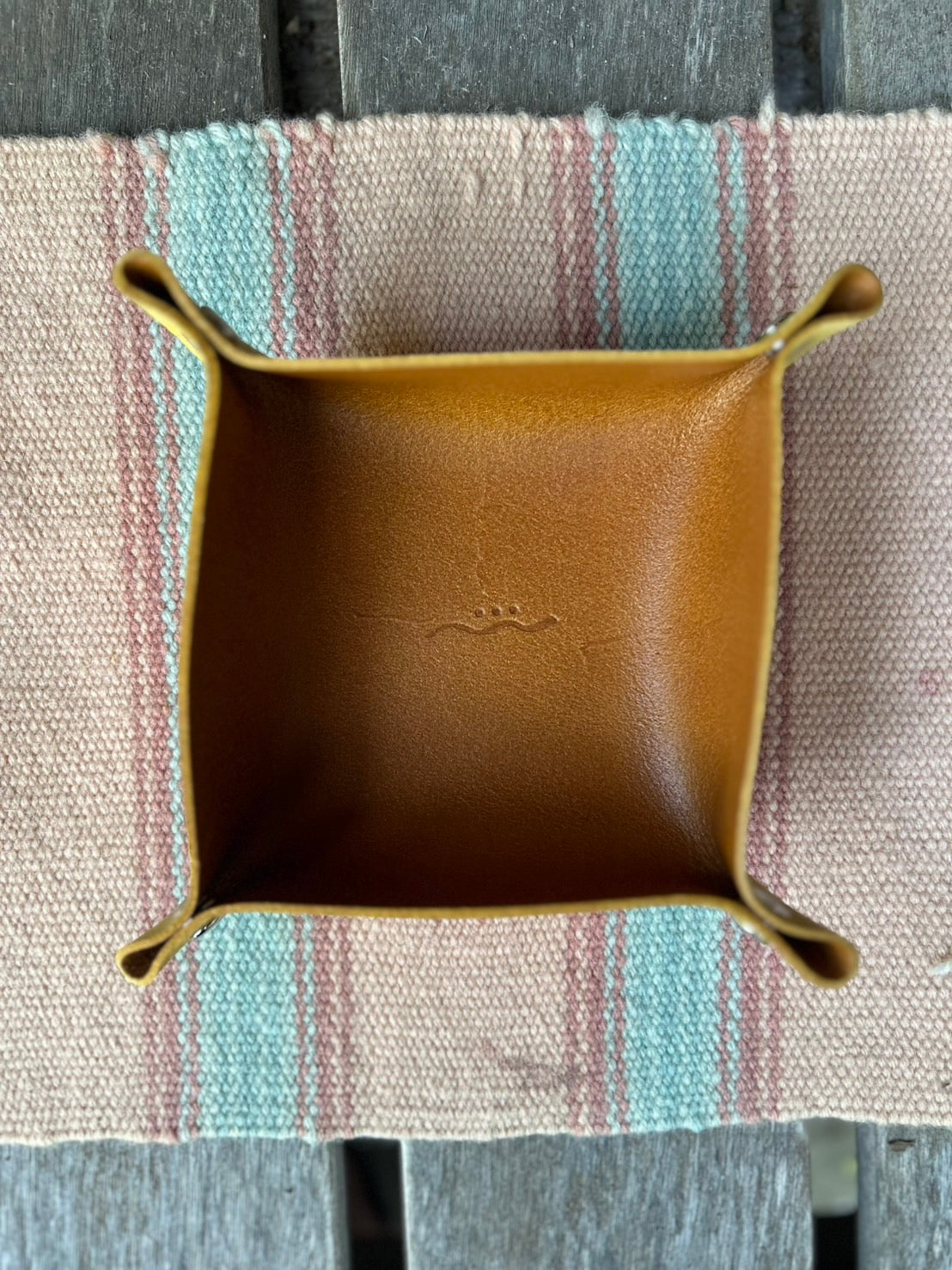 SmiveS LEATHER TRAY SMIDY