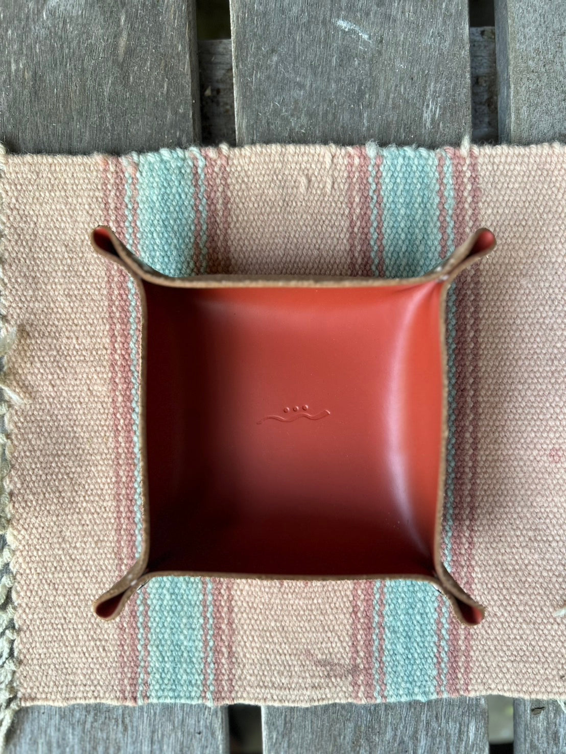 SmiveS LEATHER TRAY SMIDY