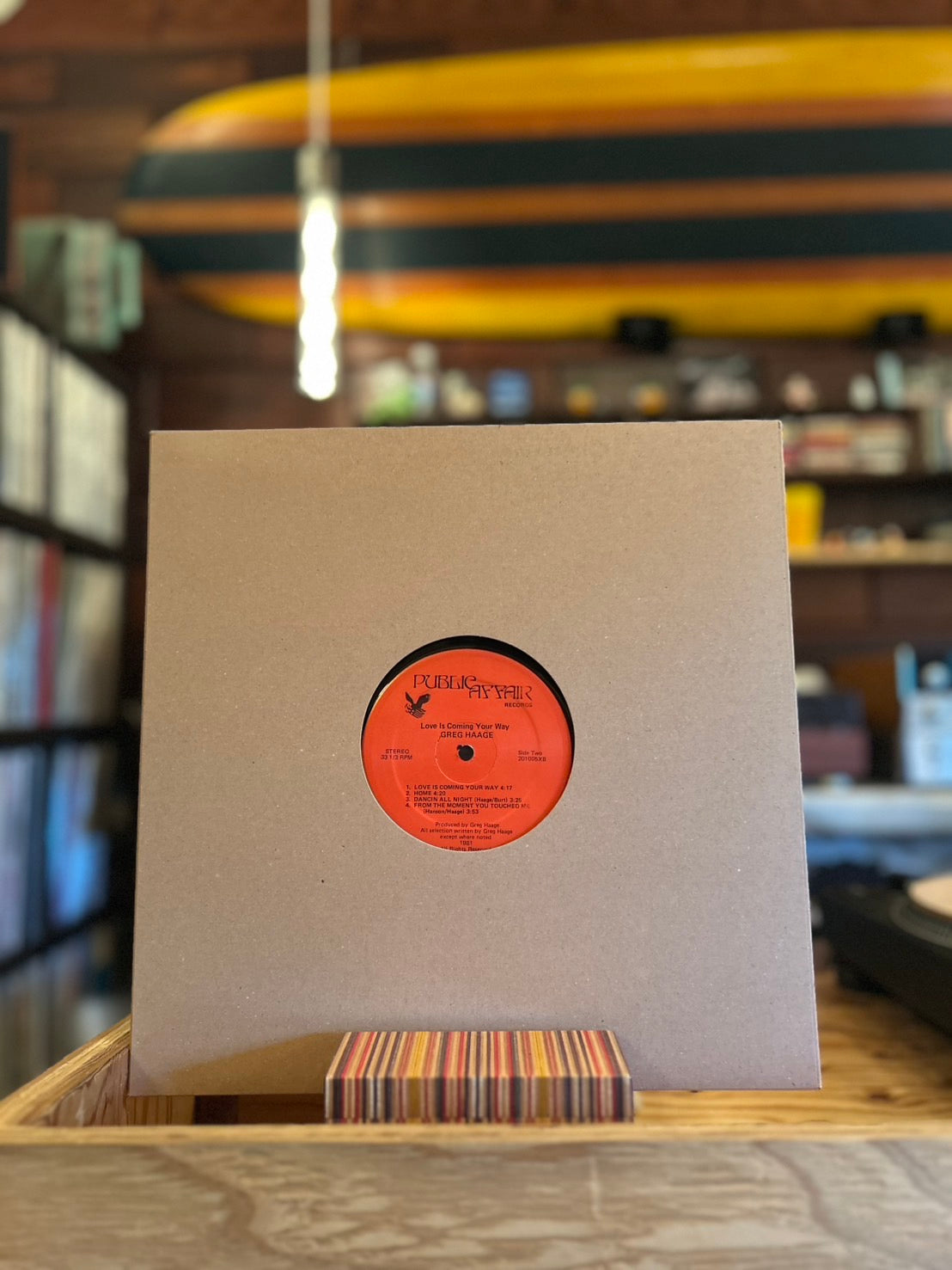 GREG HAAGE / LOVE IS COMING YOUR WAY