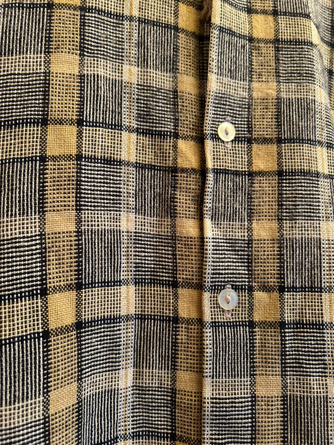 ~90s WOOL CHECK SHIRT