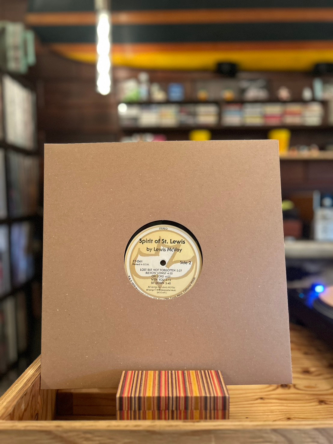 LEWIS McVAY / SPIRIT OF ST. LEWIS