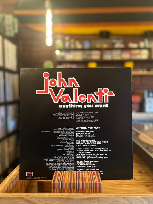 JOHN VALENTI / ANYTHING YOU WANT