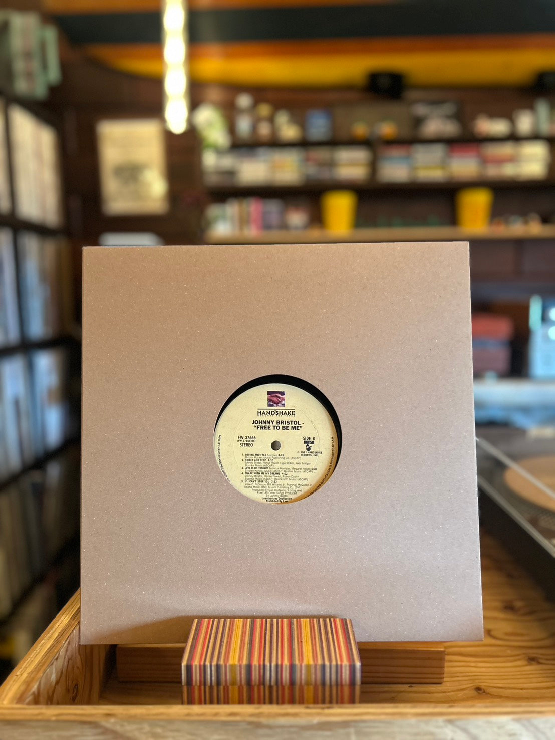 JOHNNY BRISTOL / FREE TO BE ME