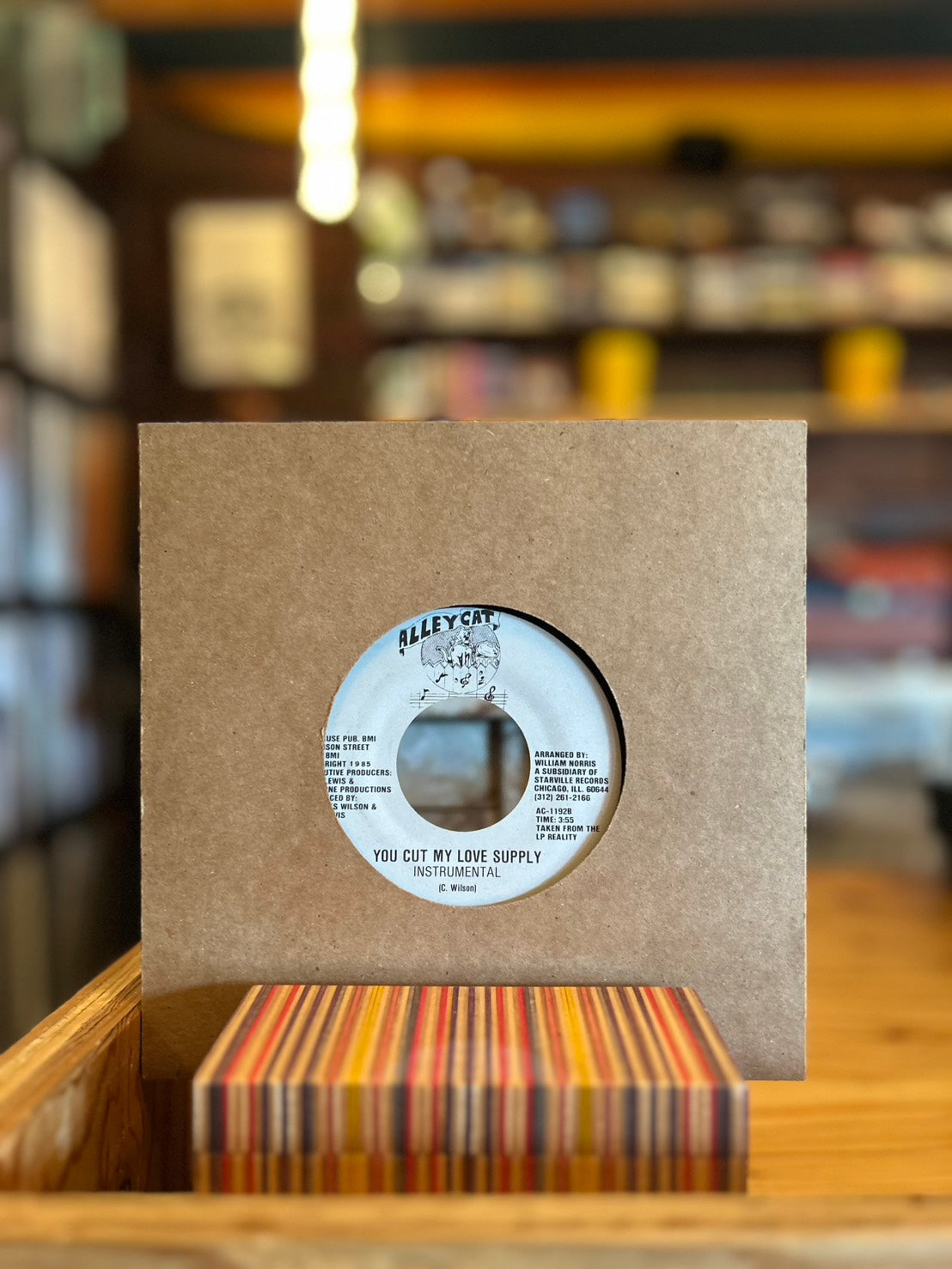 CHARLES WILSON/ YOU CUT MY LOVE SUPPLY