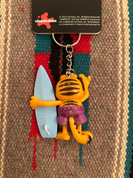 NEW GARFIELD 3D PVC KEYRING