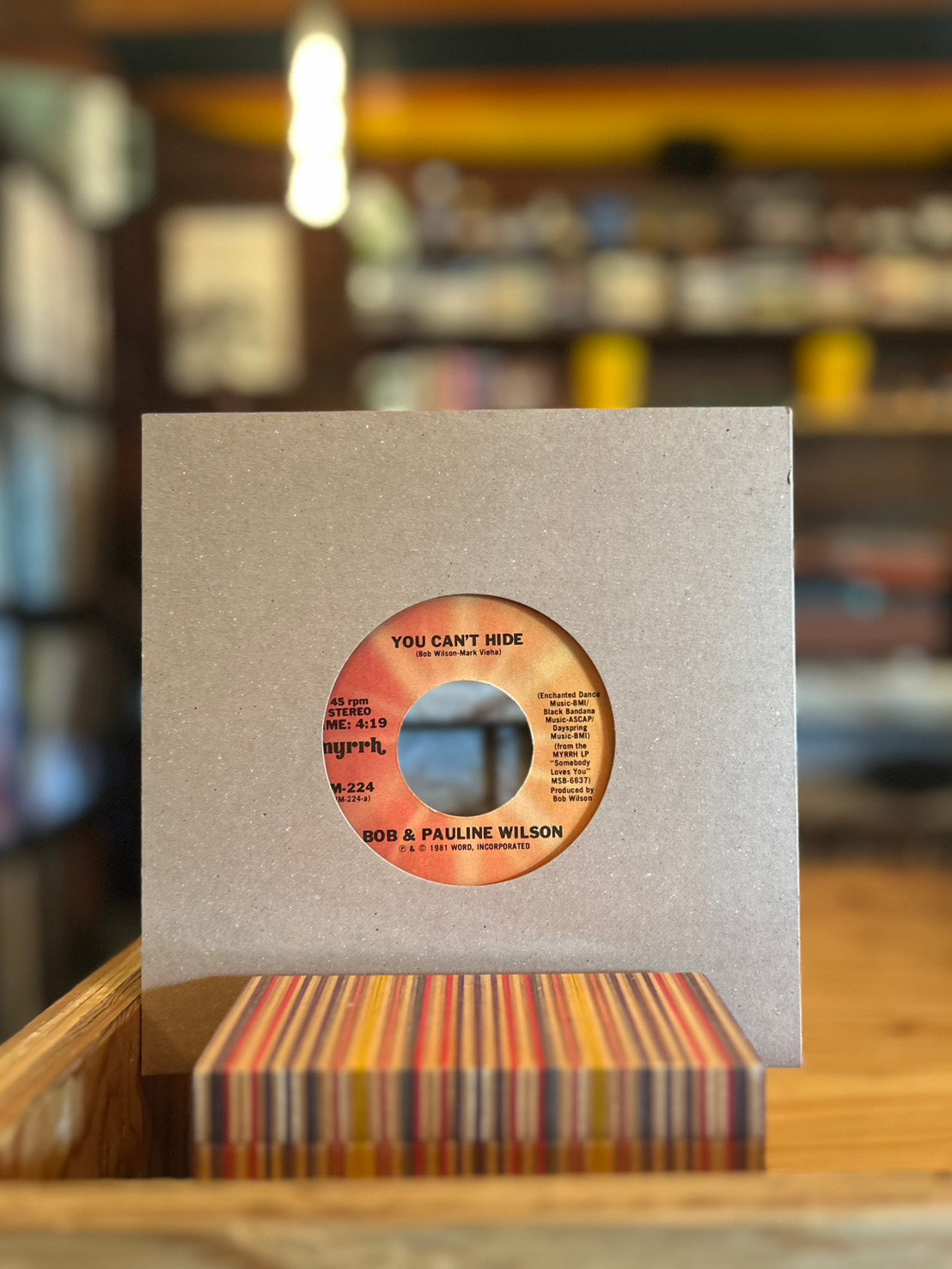 BOB & PAULINE WILSON / LULLABYE OF LOVE