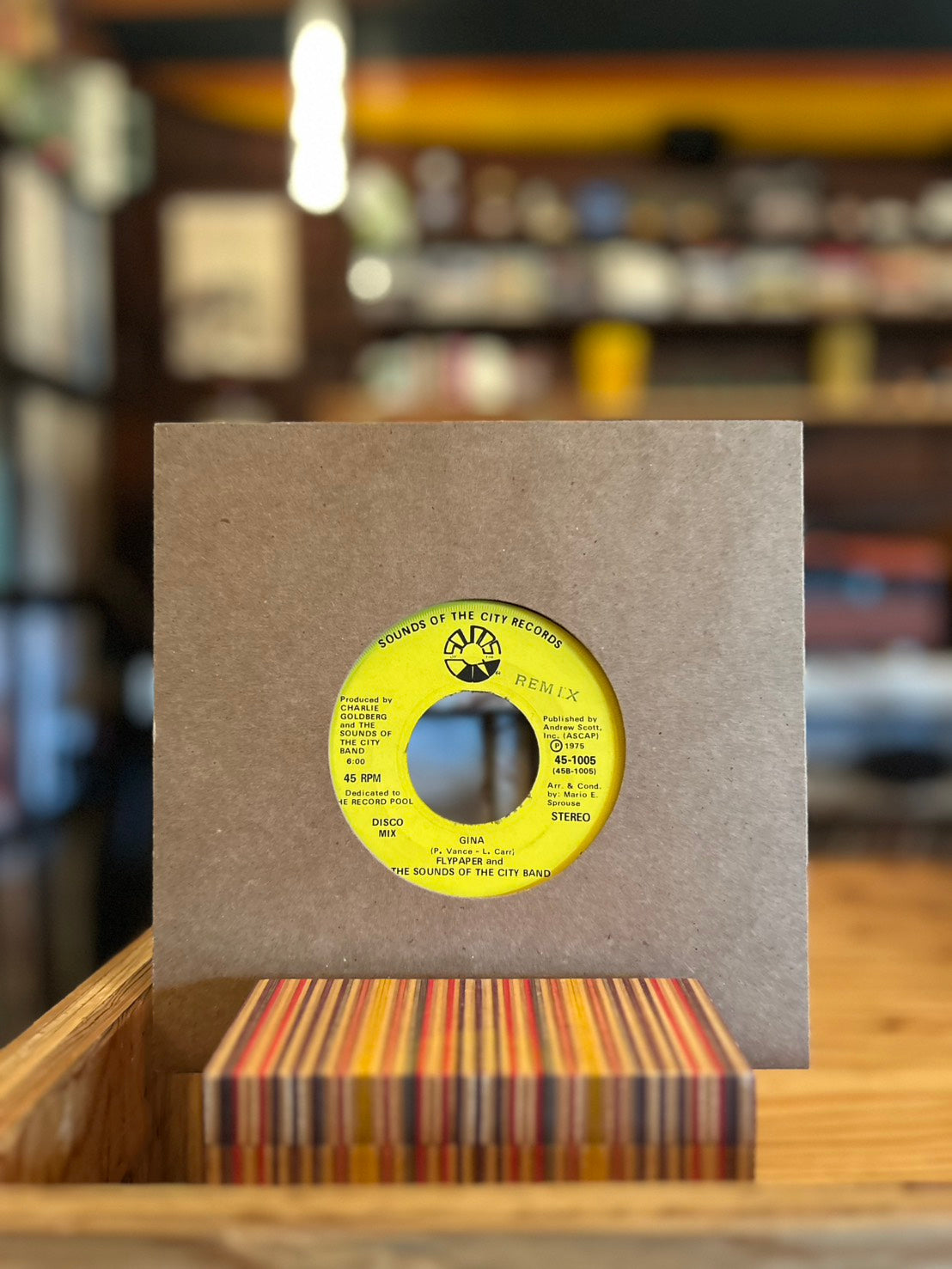 FLYPAPER AND THE SOUNDS OF THE CITY BAND / GINA