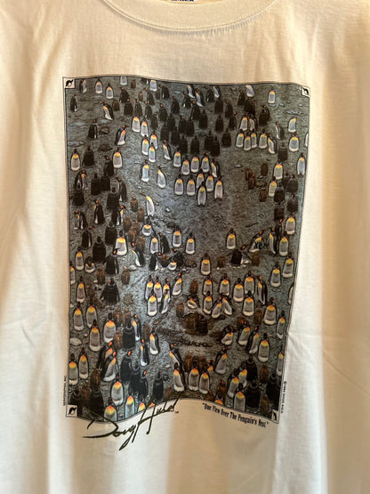 90s DOUG AULD ONE FLEW OVER THE PENGUIN'S NEST JACK NICHOLSON TEE