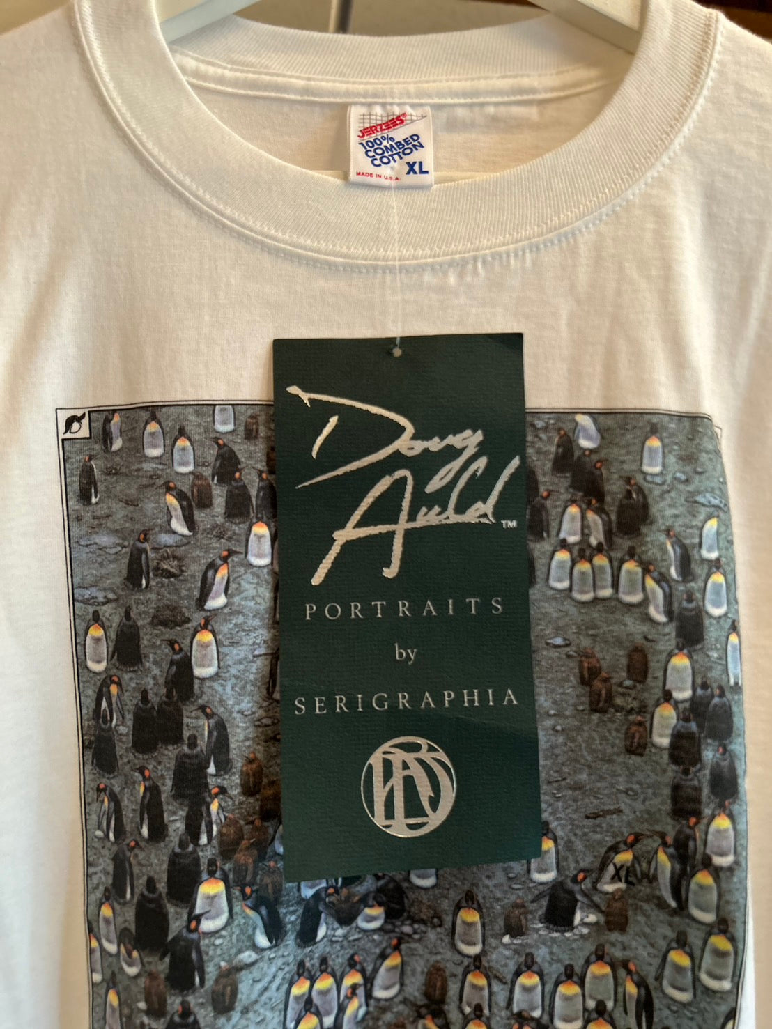 90s DOUG AULD ONE FLEW OVER THE PENGUIN'S NEST JACK NICHOLSON TEE