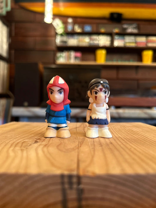 GHIBLI FINGER PUPPET ( SUN&ASHITAKA )