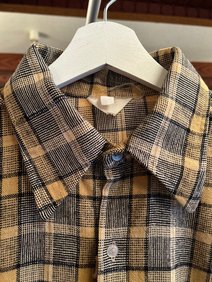 ～90s WOOL CHECK SHIRT