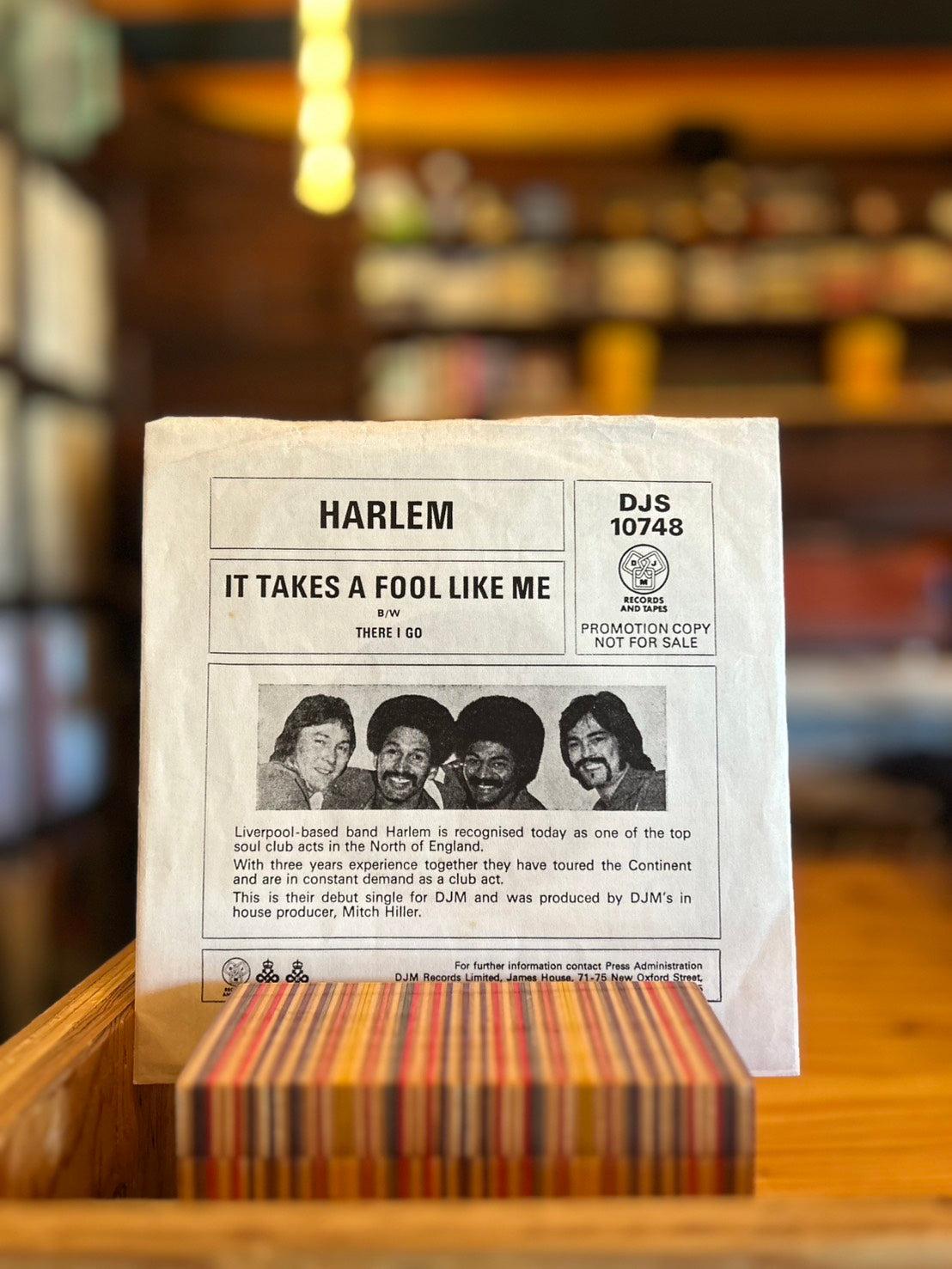 HARLEM / IT TAKES A FOOL LIKE ME