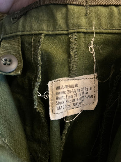 70s ONE WASH M-65 FIELD CAGO TROUSERS