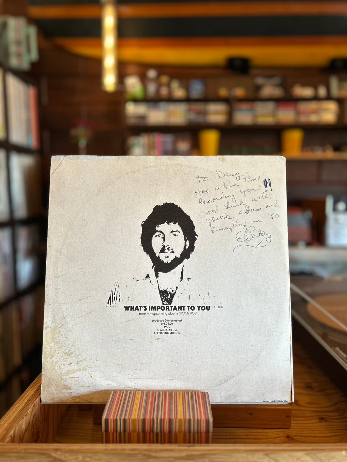 ED ROY / WHAT'S IMPORTANT TO YOU