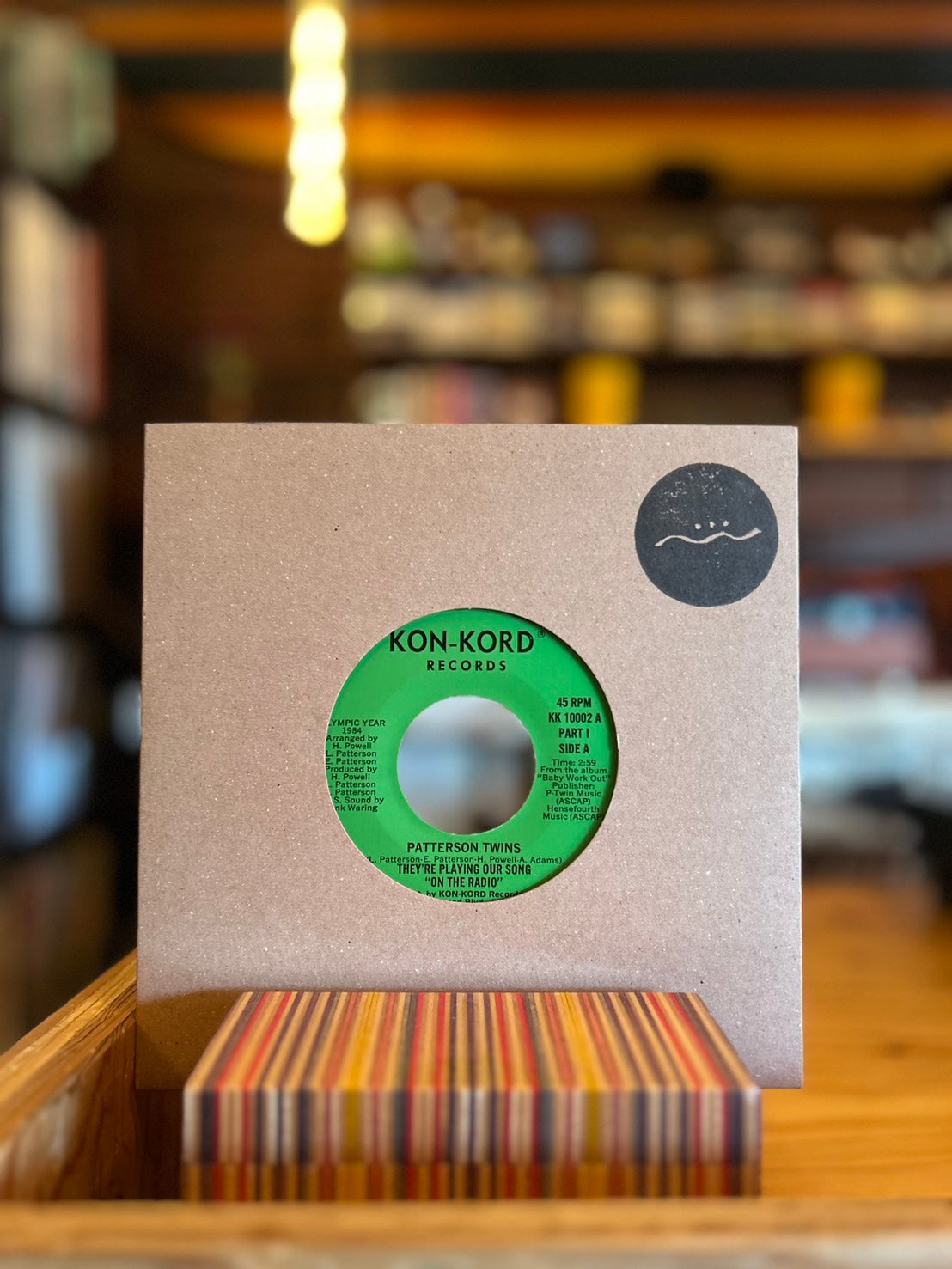 PATTERSON TWINS / THEY'RE PLAYING OUR SONG ON THE RADIO