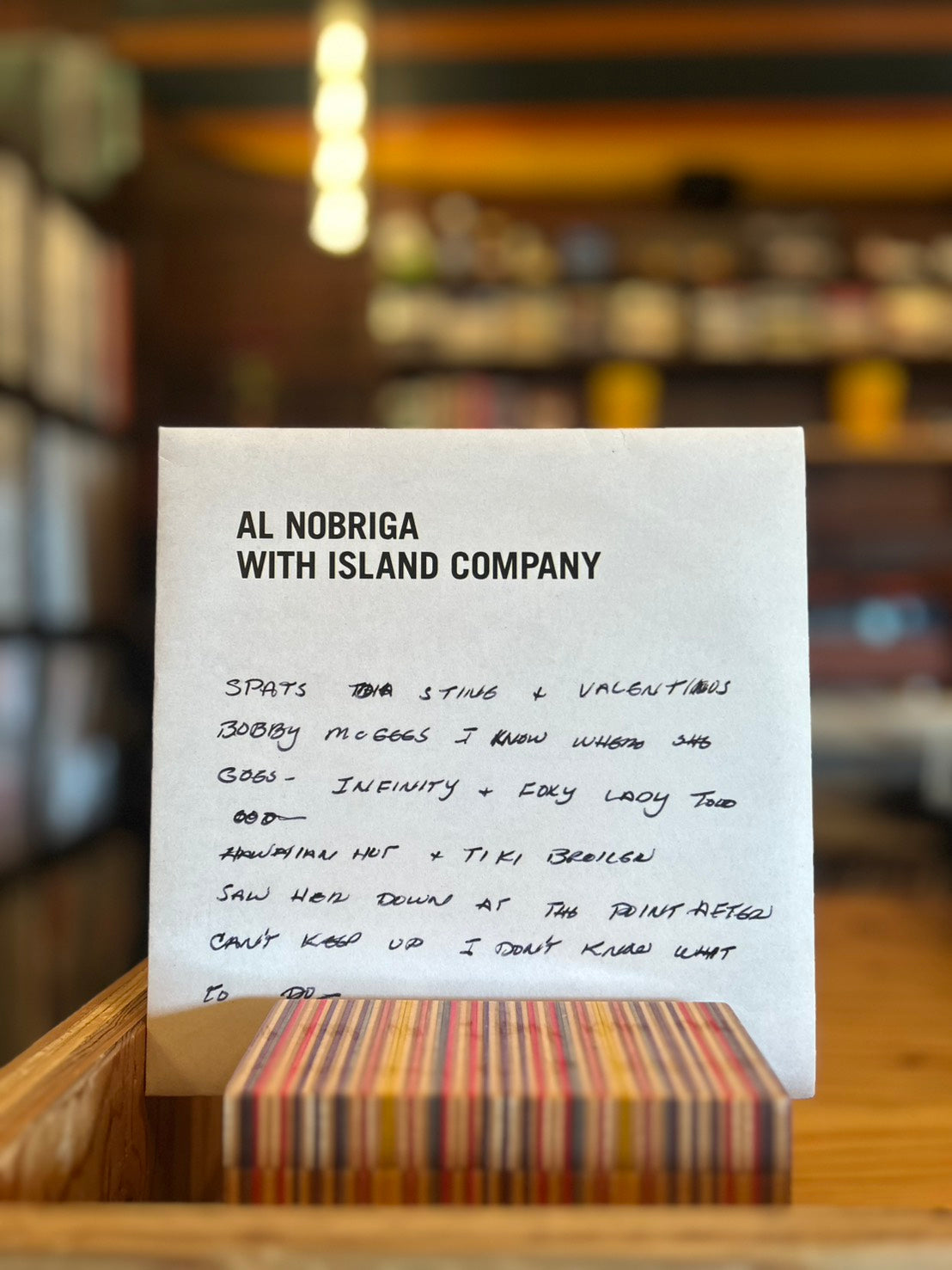 AL NOBRIGA WITH ISLAND COMPANY / MY LAST DISCO SONG