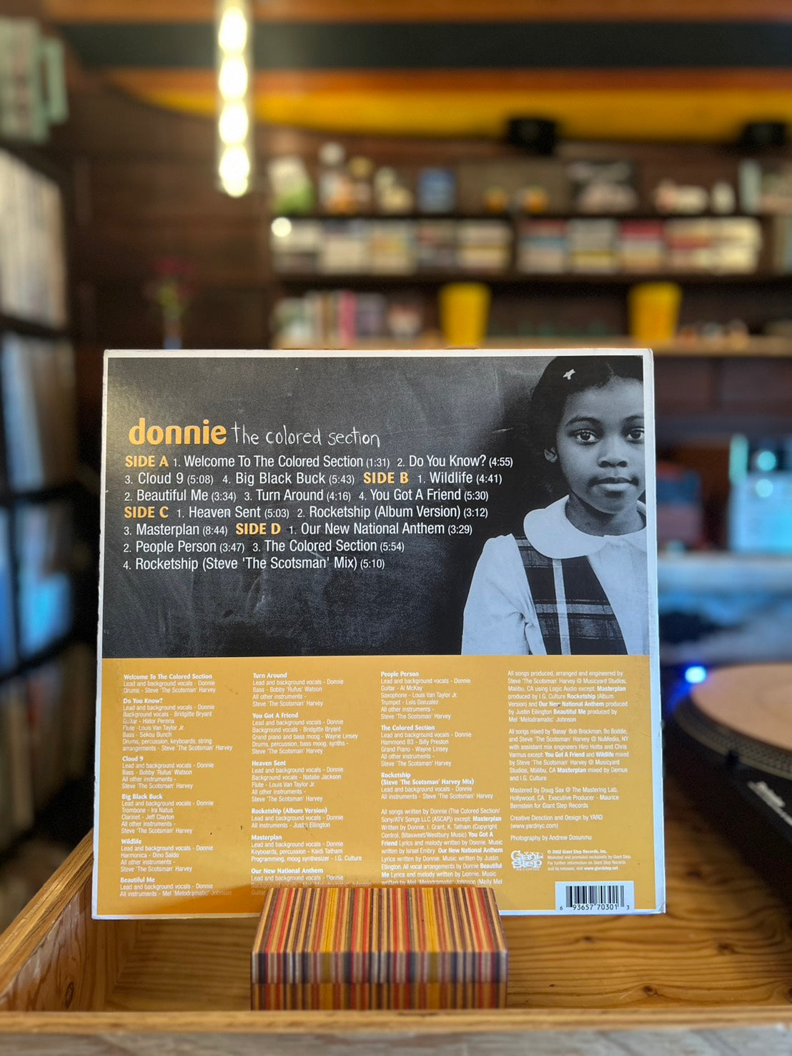 DONNIE / THE COLORED SECTION