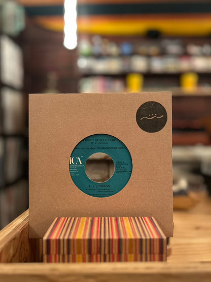 L.V.JOHNSON  / I DON'T REALLY CARE
