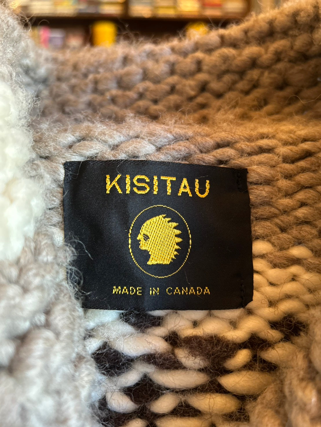 KISITAU COWICHAN SWEATER