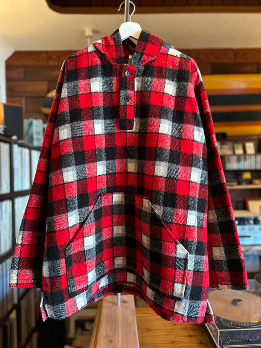 OAK POINTE CHECK PULLOVER HOODIE