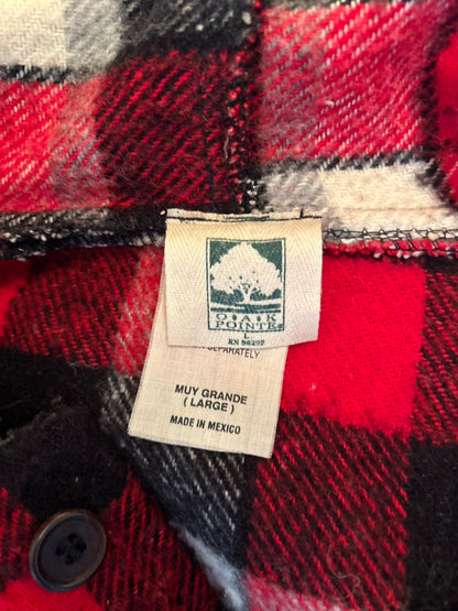 OAK POINTE CHECK PULLOVER HOODIE