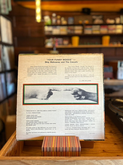 SKIP MAHONEY & THE CASUALS / YOUR FUNNY MOODS