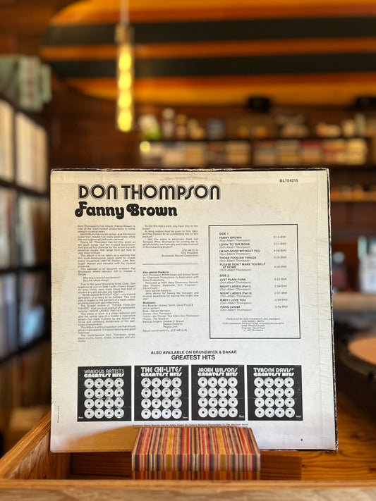 DON THOMPSON / FANNY BROWN