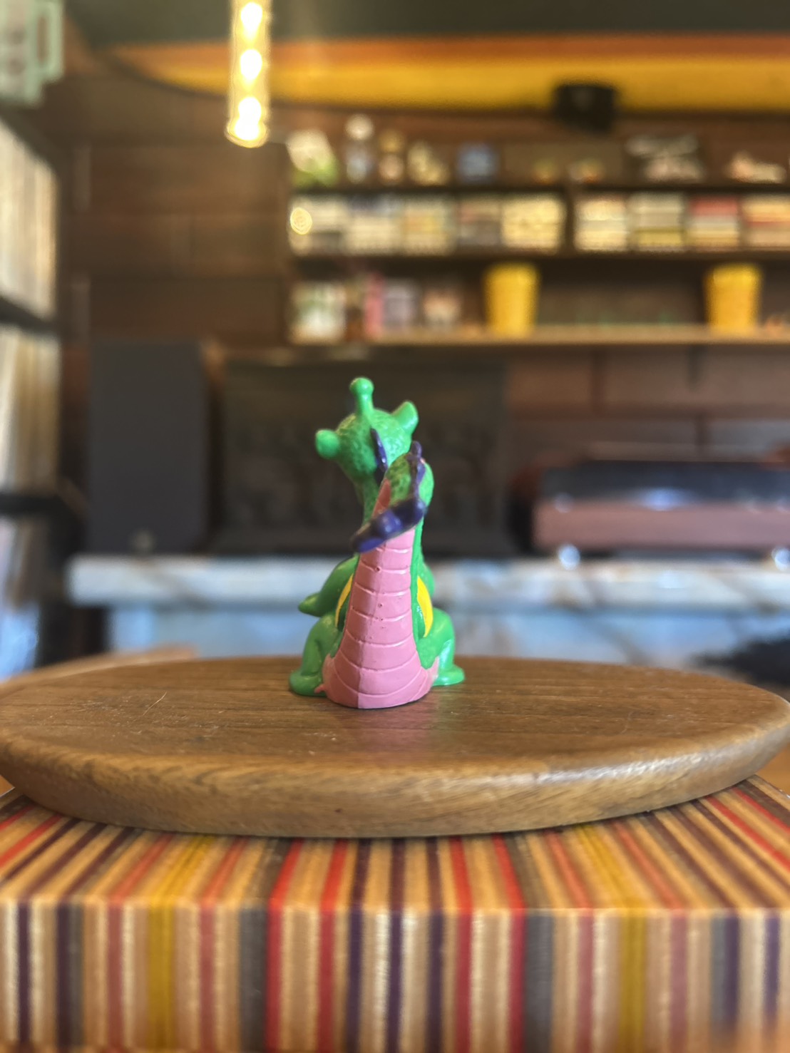 80s ASTRO SNIKS HAND PRINT PVC FIGURES DRAGON