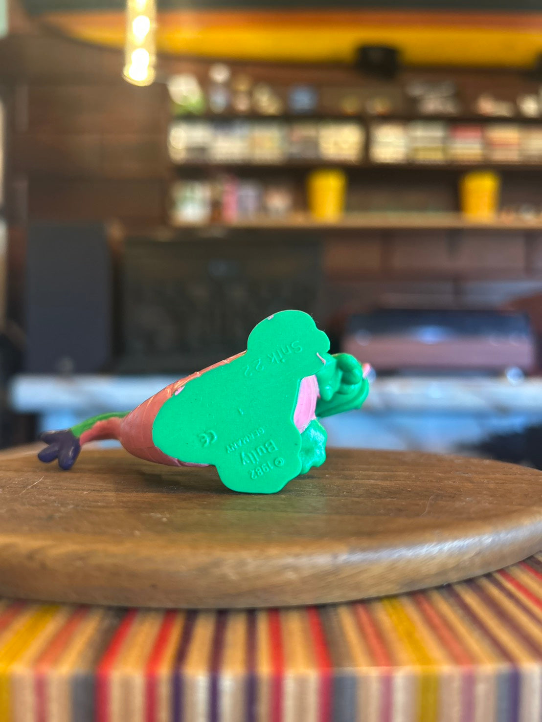 80s ASTRO SNIKS HAND PRINT PVC FIGURES DRAGON