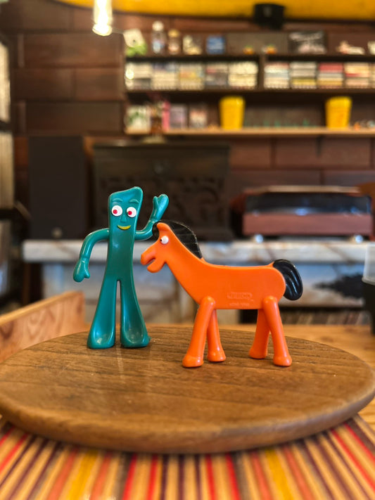 90s GUMBY & POCKEY FIGURE TOY