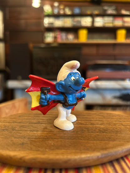 80s-90s SMURF PVC HANG GLIDER