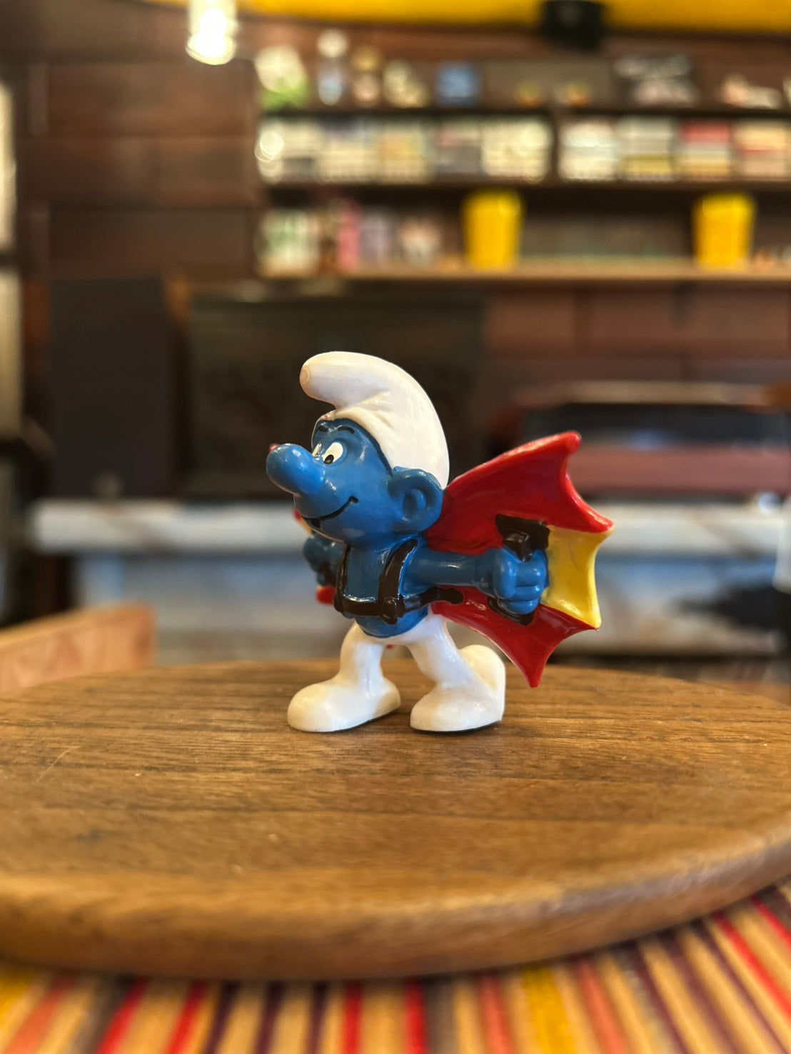 80s-90s SMURF PVC HANG GLIDER