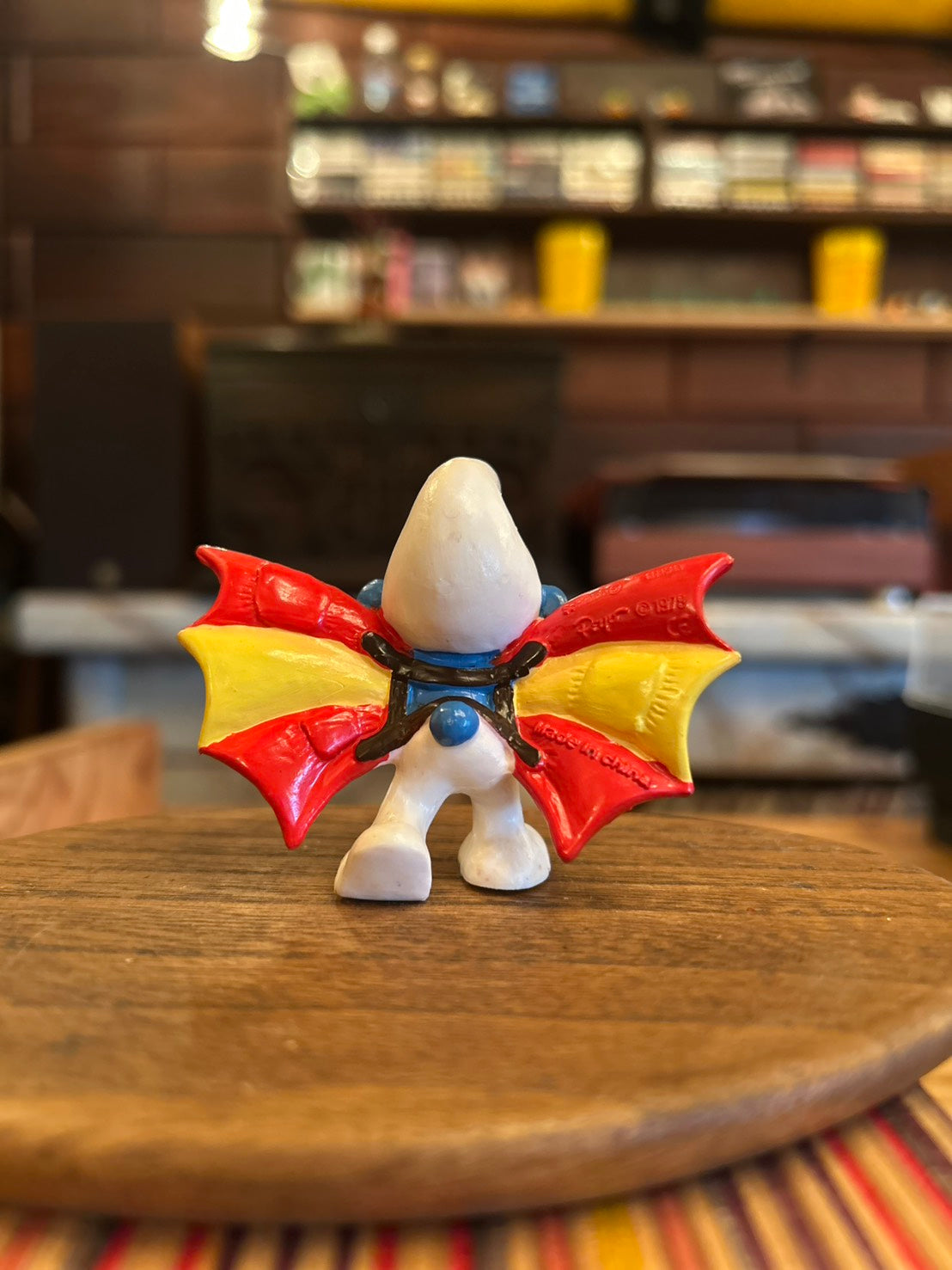 80s-90s SMURF PVC HANG GLIDER