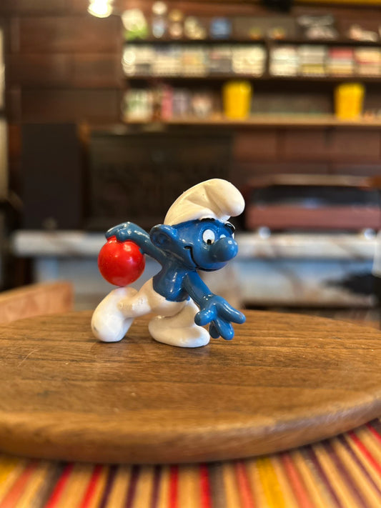 80s-90s SMURF PVC BOWLING