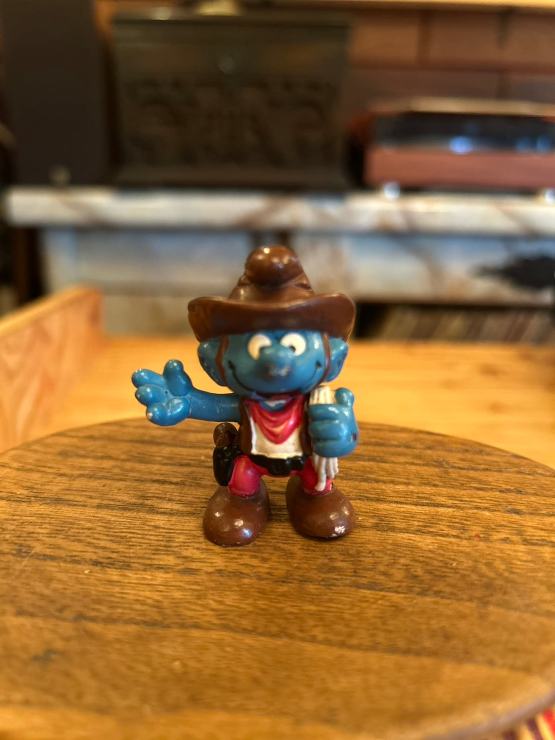 80s-90s SMURF PVC COWBOY