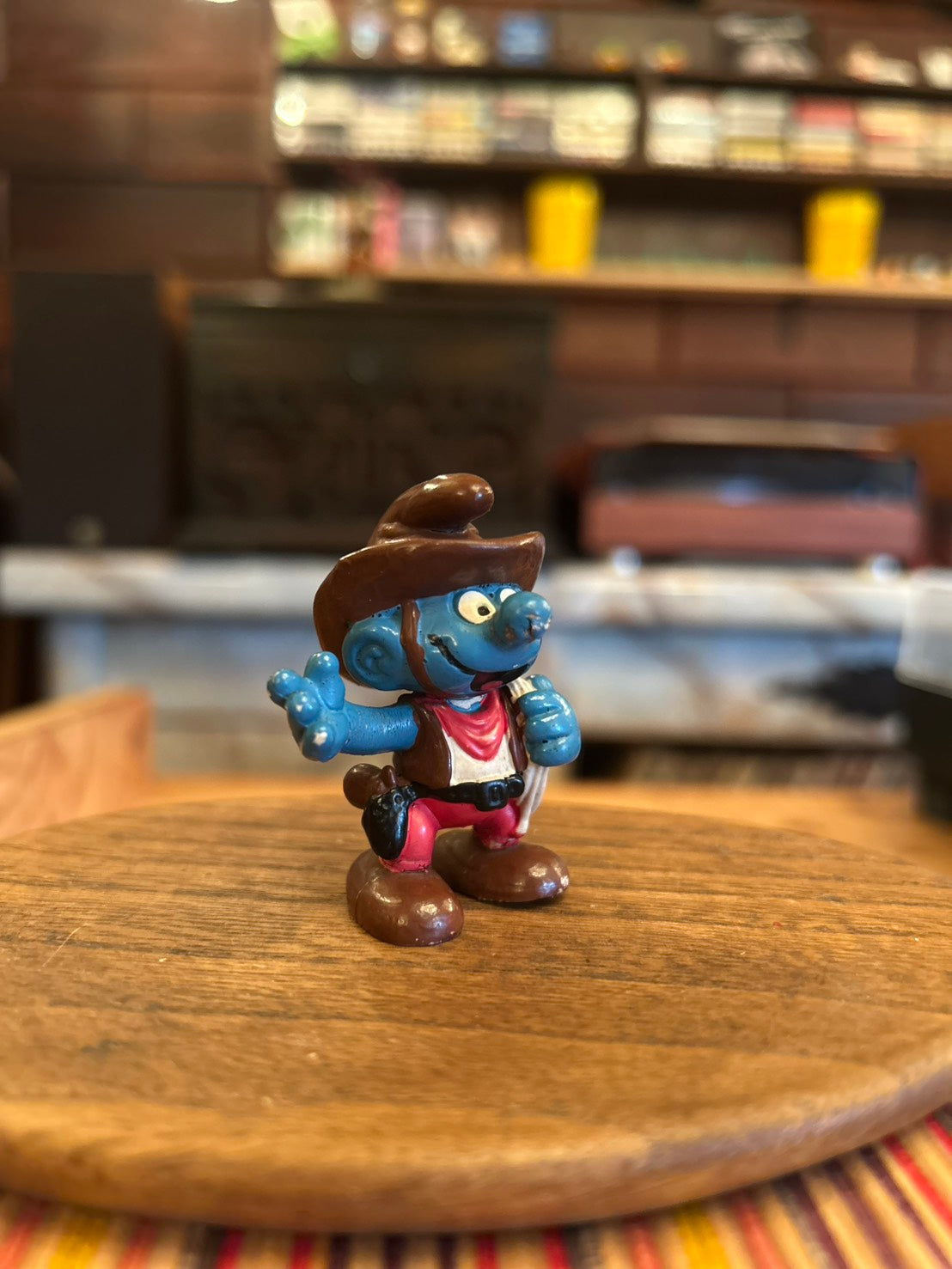 80s-90s SMURF PVC COWBOY