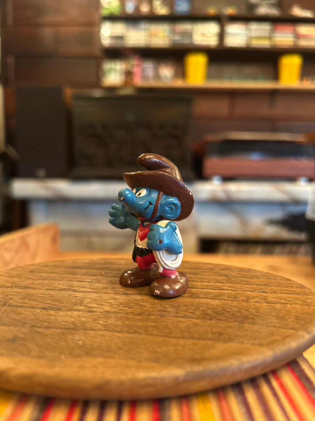 80s-90s SMURF PVC COWBOY