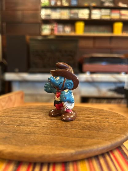 80s-90s SMURF PVC COWBOY