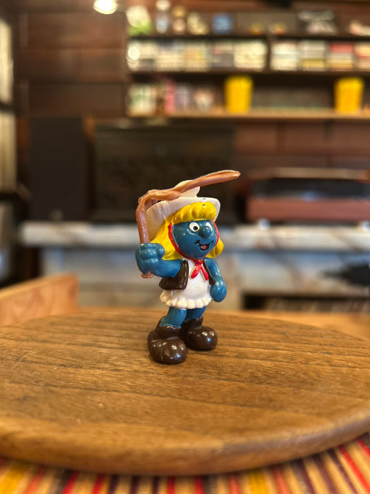 80s-90s SMURFETTE PVC COWGIRL