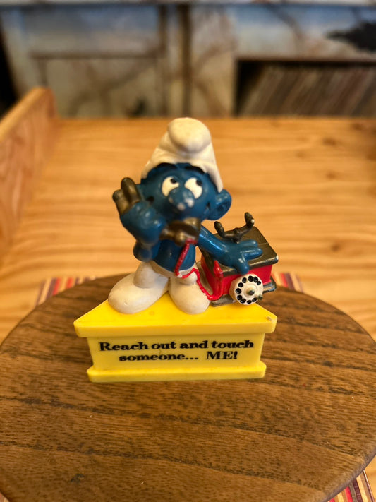 80s-90s SMURF TELEPHONE