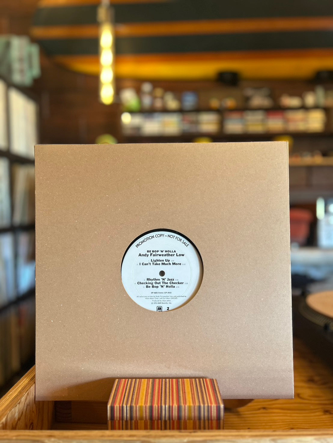 ANDY FAIRWEATHER LOW / BE BOP 'N' HOLLA