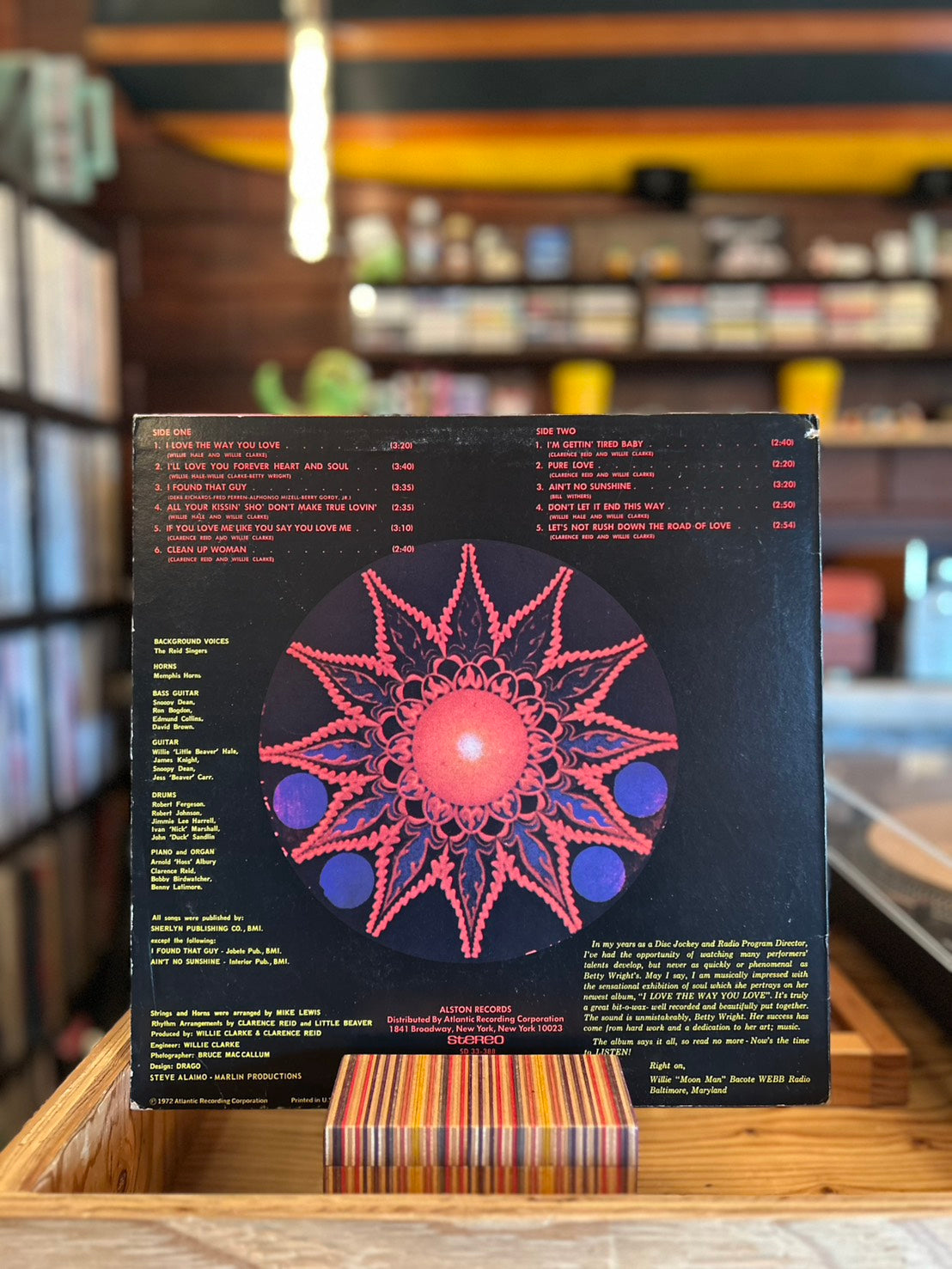 BETTY WRIGHT / I LOVE THE WAY YOU LOVE